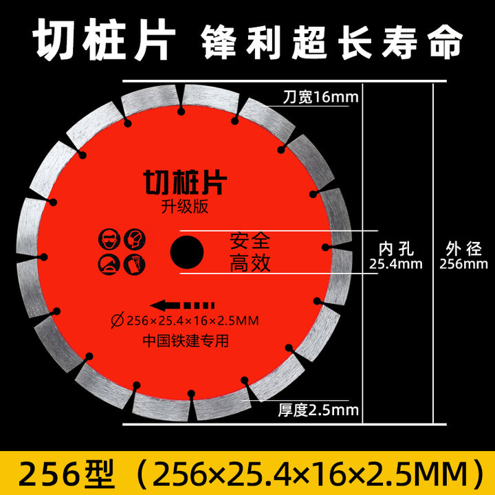 Slotted Cutting Disc Angle Grinder Cut Wall Chase Champion 190 Slotted Piece 195 Water and Electricity Marble Saw Blade 210 Concrete