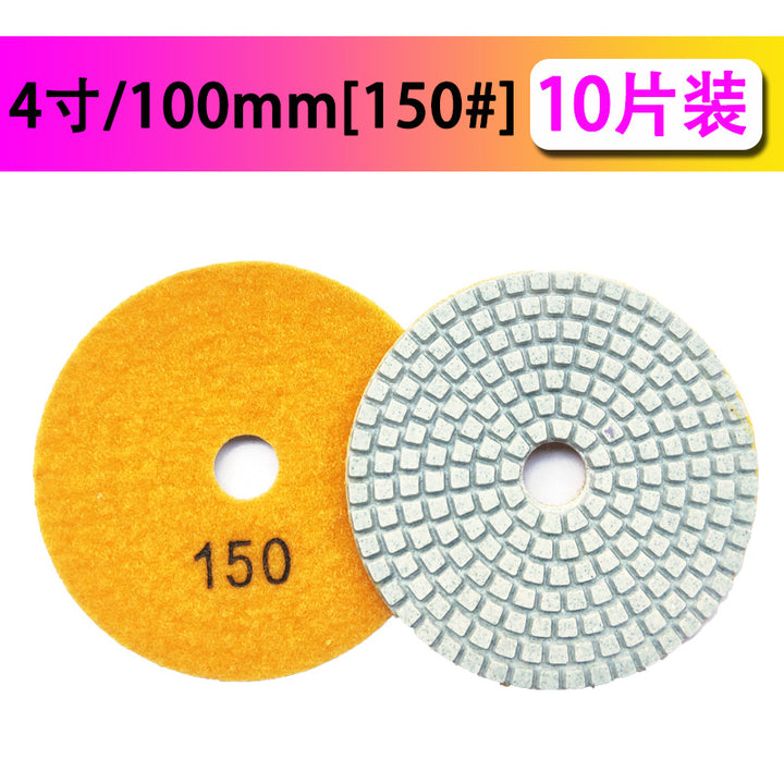 Water Miller Stone Polishing Resin Soft Grinding Disc Marble Granite Terrazzo Cement Floor Tile Trimming Grinding Disc