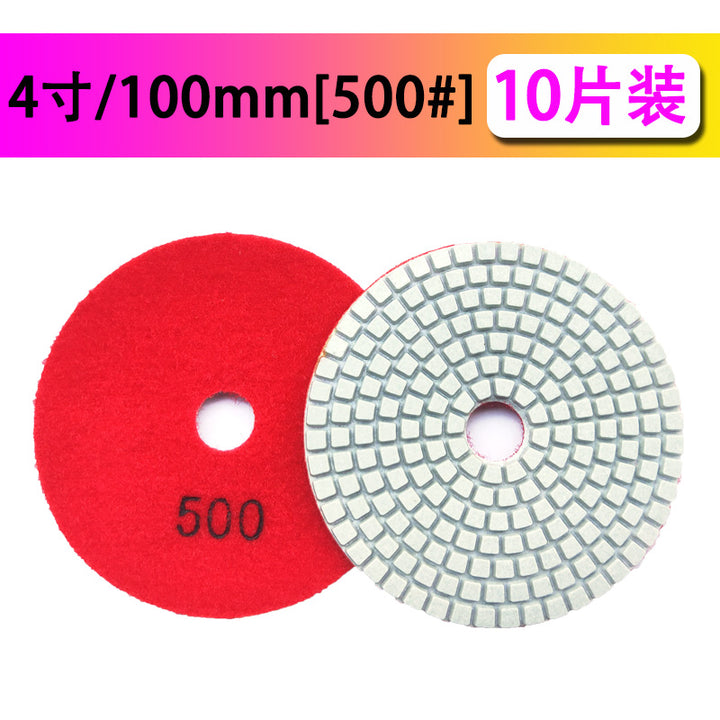 Water Miller Stone Polishing Resin Soft Grinding Disc Marble Granite Terrazzo Cement Floor Tile Trimming Grinding Disc