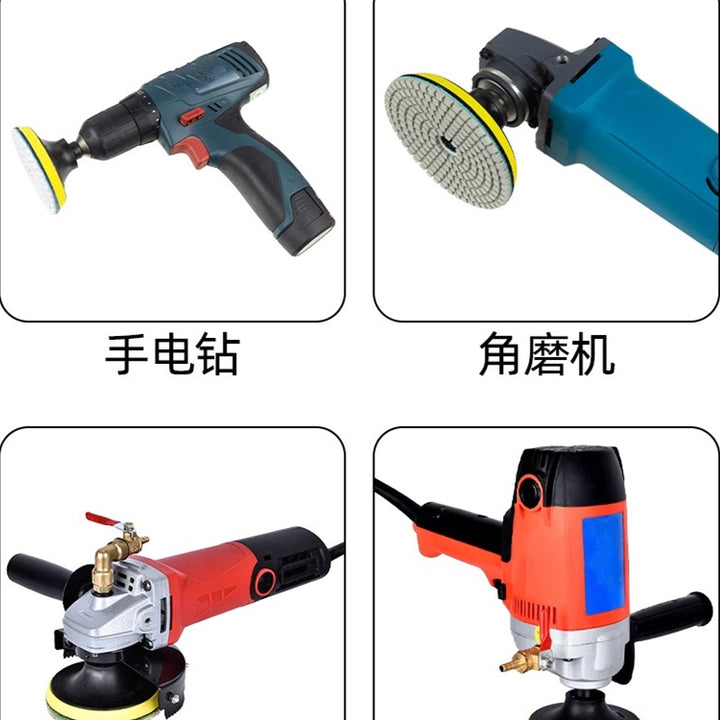 Water Miller Stone Polishing Resin Soft Grinding Disc Marble Granite Terrazzo Cement Floor Tile Trimming Grinding Disc