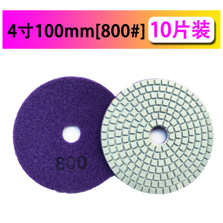 Water Miller Stone Polishing Resin Soft Grinding Disc Marble Granite Terrazzo Cement Floor Tile Trimming Grinding Disc