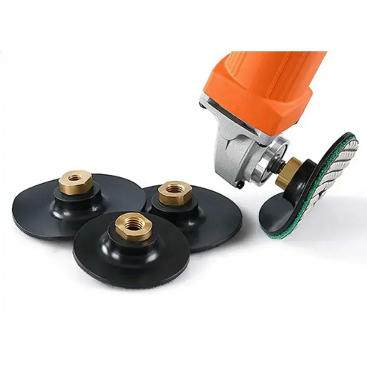 Rubber Backing Pad Polishing Grinding Disc Holder For  Angle Grinder M10 Special-shaped Polishing Stone Carvings Jade