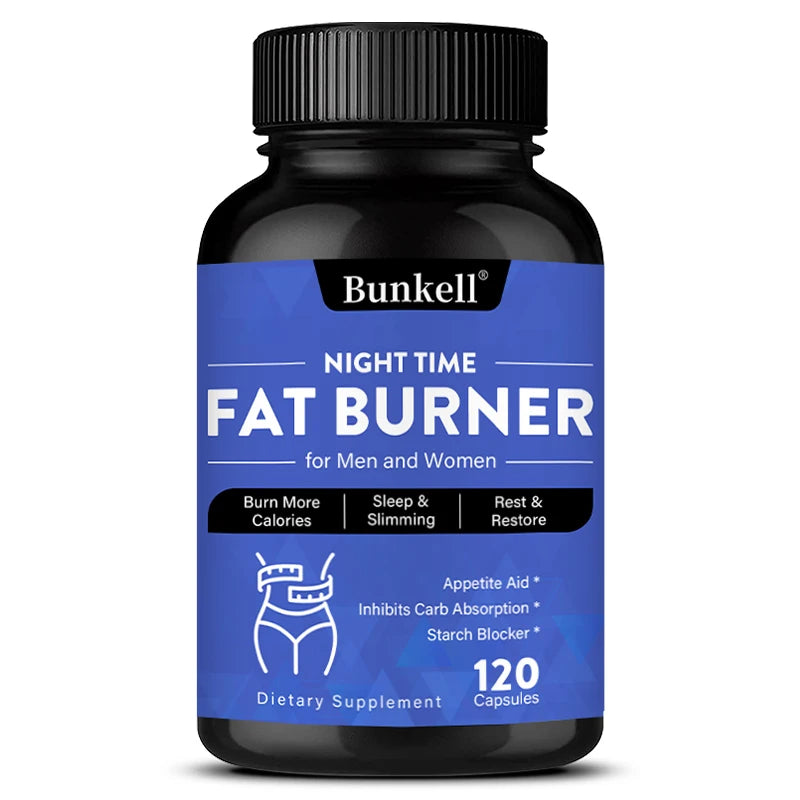 Nighttime Fat Burner - Helps Promote Metabolic Cleansing, Inhibits Fat Accumulation, and Appetite Control During Sleep
