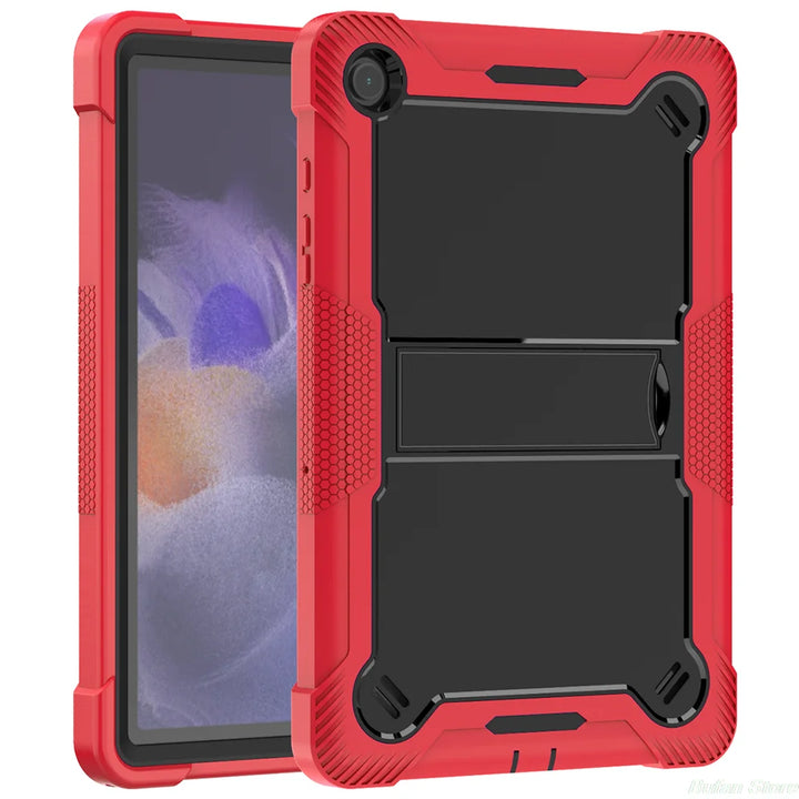 apply to iPad 9.7 inch 2018 6th A1893 A1954 2017 A1822 A1823 Anti fall armor protective shell with bracket design tablet case