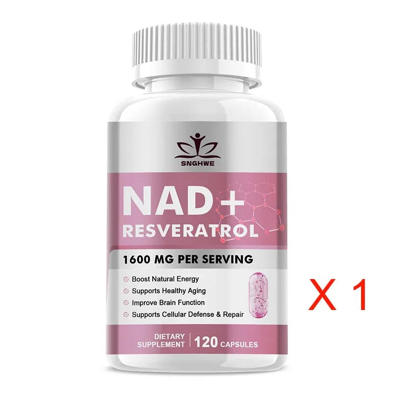 SNGHWE NAD+ Supplements - Anti-Aging Cell Booster, Supports Natural Energy - NAD+ Booster,Strengthens The Immune System