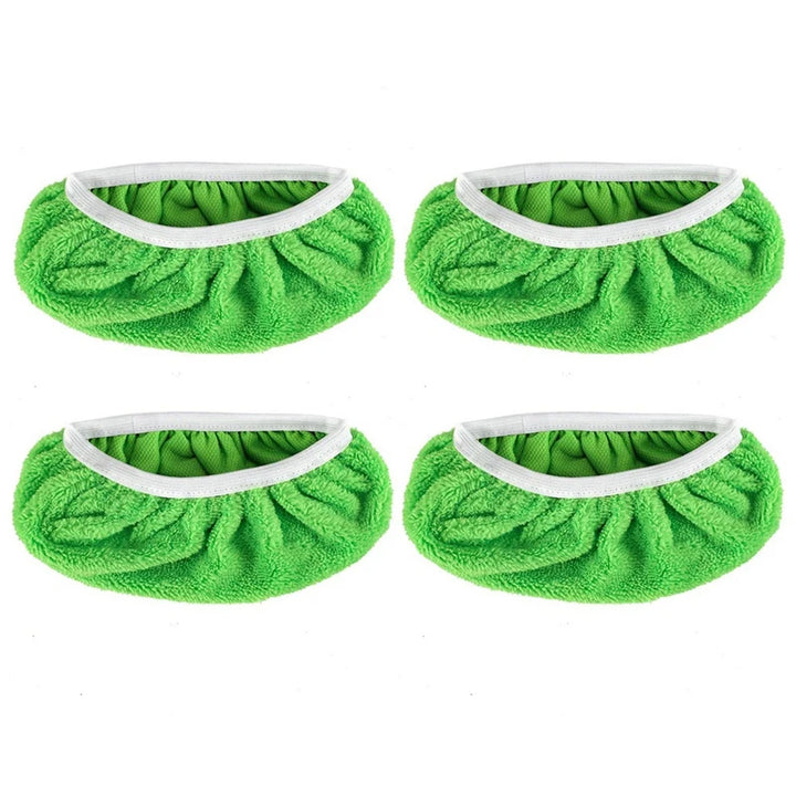 4PCS Mop Pads Refill for Swiffer Sweeper Mop-Dry Sweeping Cloths&Wet Mopping Cloths Washable for Household Cleaning