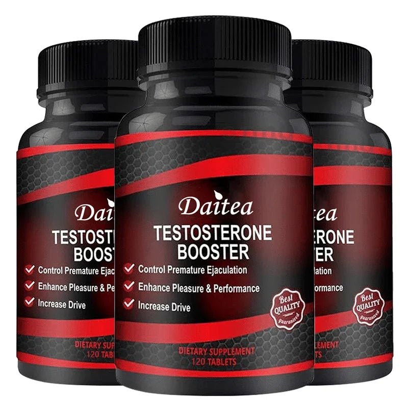 Strongest Testosterone Booster - Increase Strength, Stamina, Energy - Endurance Test Booster, Muscle Growth Improve Performance