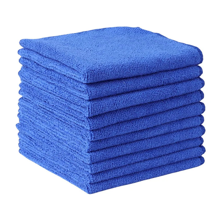 10/5/3/1pcs Thicken Microfiber Car Cleaning Towels Soft Quick Drying Windows Mirrors Wiping Rags Home Double Layer Clean Cloths