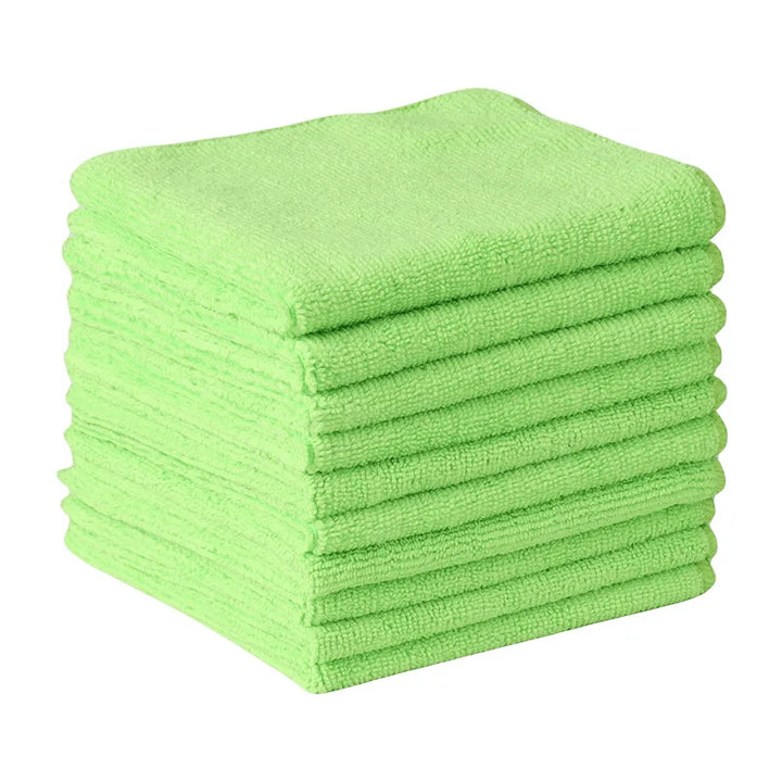 10/5/3/1pcs Thicken Microfiber Car Cleaning Towels Soft Quick Drying Windows Mirrors Wiping Rags Home Double Layer Clean Cloths