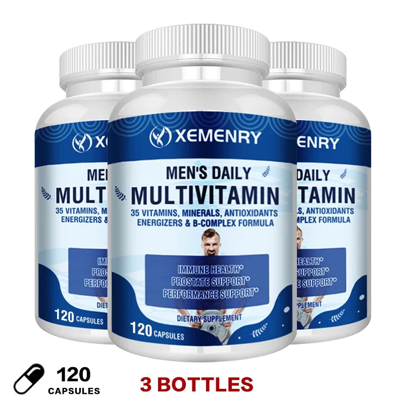 Men's Daily Multivitamin - for Immunity, Energy, Digestion, Skin, and Overall HealthSupplements