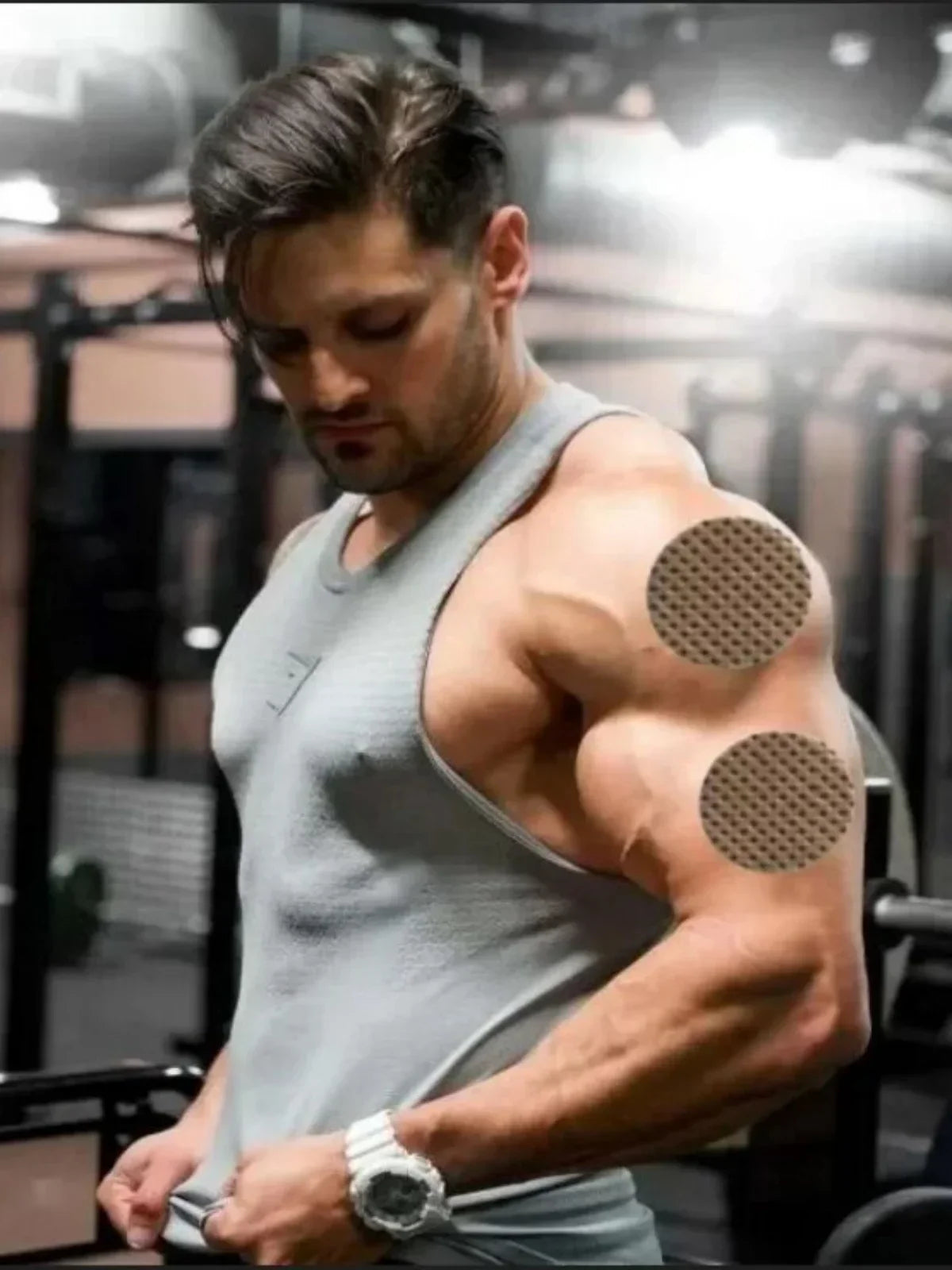 Testosterone Booster Transdermal Patches for Men - Test Booster for Stamina, Endurance & Strength 32 Patches Two Months Supply