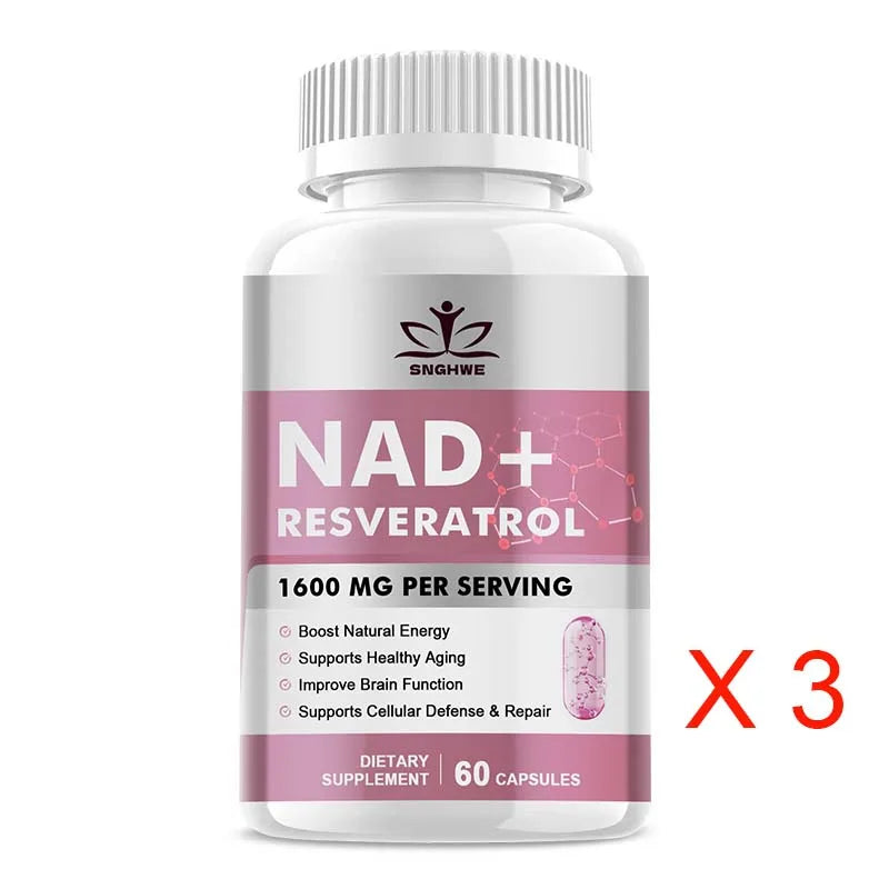 SNGHWE NAD+ Supplements - Anti-Aging Cell Booster, Supports Natural Energy - NAD+ Booster,Strengthens The Immune System
