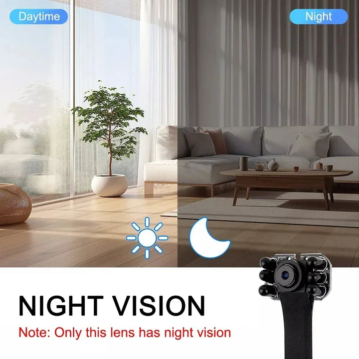 DIY HD1080P Wifi Mini Camera Portable Small Cam Micro Camcorder P2P Wireless Webcam Loop Recording Support Remote Viewing