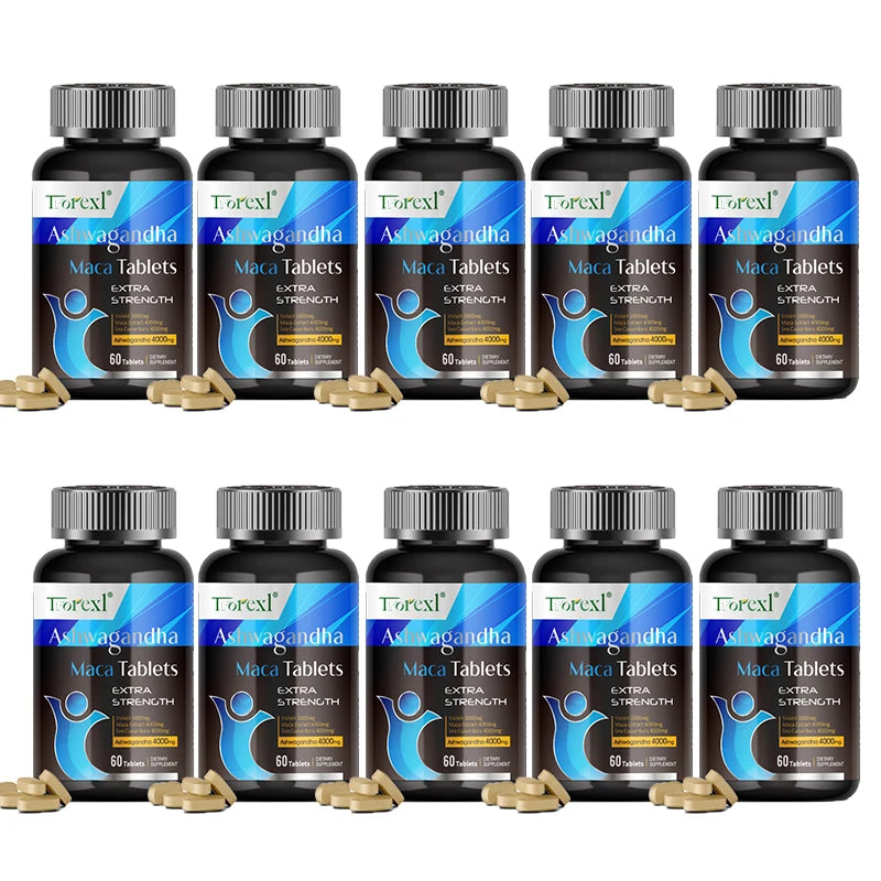 Ultimate Men's Enlargement Complex | 60 Capsules | Ashwagandha | Natural Energy & Stamina Booster | Clinically-Backed Formula