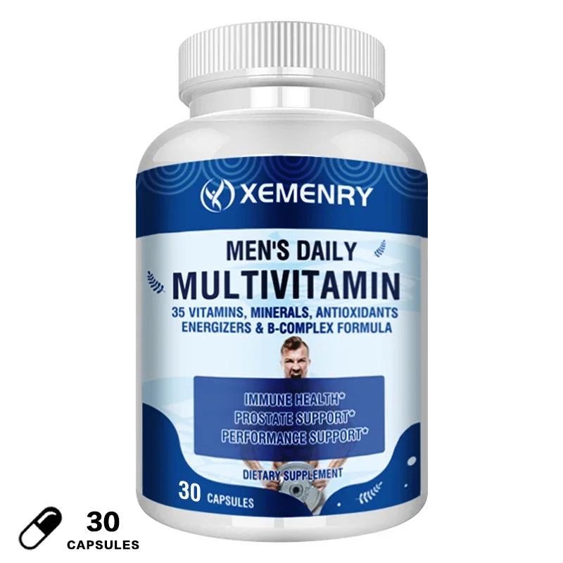 Men's Daily Multivitamin - for Immunity, Energy, Digestion, Skin, and Overall HealthSupplements