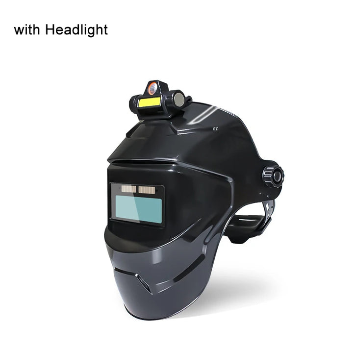 Automatic Welding Helmet Solar Powered Auto Darkening Hood with Adjustable Shade Range 4/9-13 for Mig Tig Arc Welder Mask