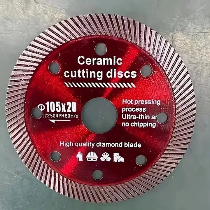 105mm Turbo Diamond Saw Blade Disc Porcelain Tile Ceramic Granite Marble Cutting Blades For Angle Grinder Diamond Saw Blade