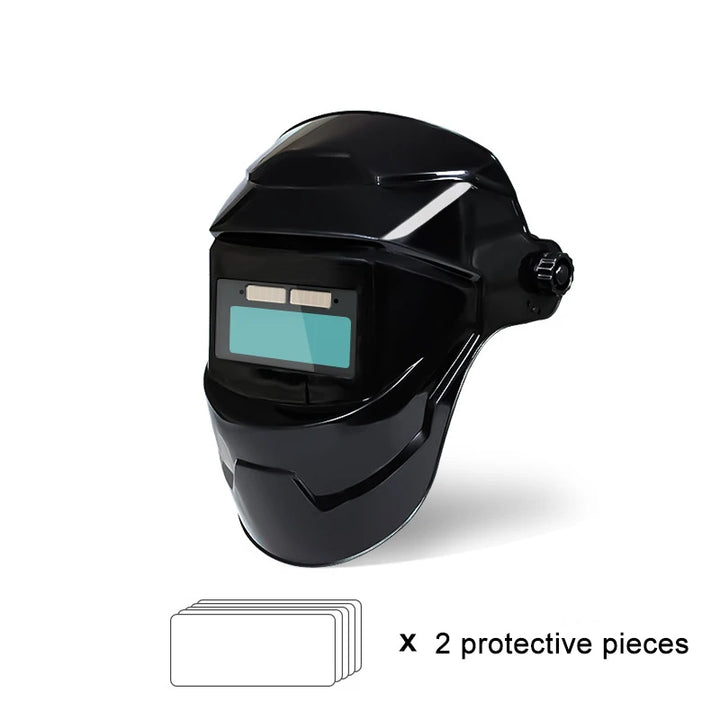 Automatic Welding Helmet Solar Powered Auto Darkening Hood with Adjustable Shade Range 4/9-13 for Mig Tig Arc Welder Mask