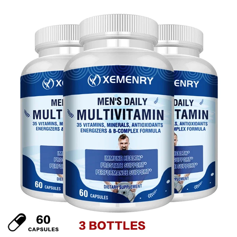 Men's Daily Multivitamin - for Immunity, Energy, Digestion, Skin, and Overall HealthSupplements