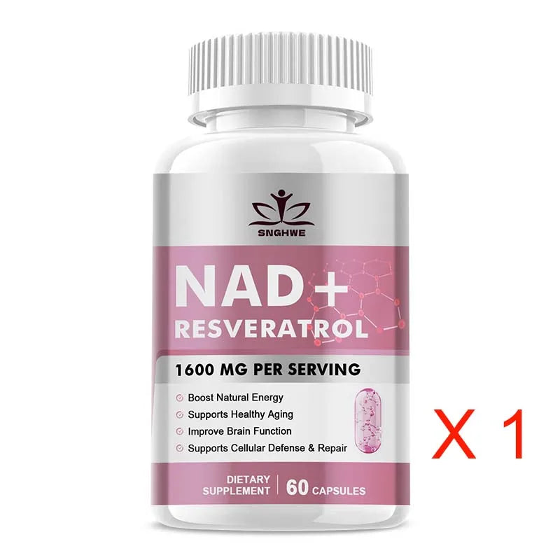 SNGHWE NAD+ Supplements - Anti-Aging Cell Booster, Supports Natural Energy - NAD+ Booster,Strengthens The Immune System