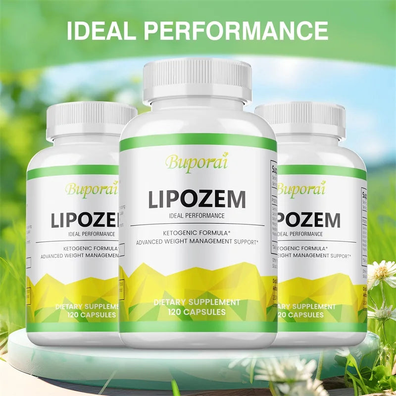 Lipozem Capsules - Digestive Health, Appetite Suppression, Metabolism, Weight Management