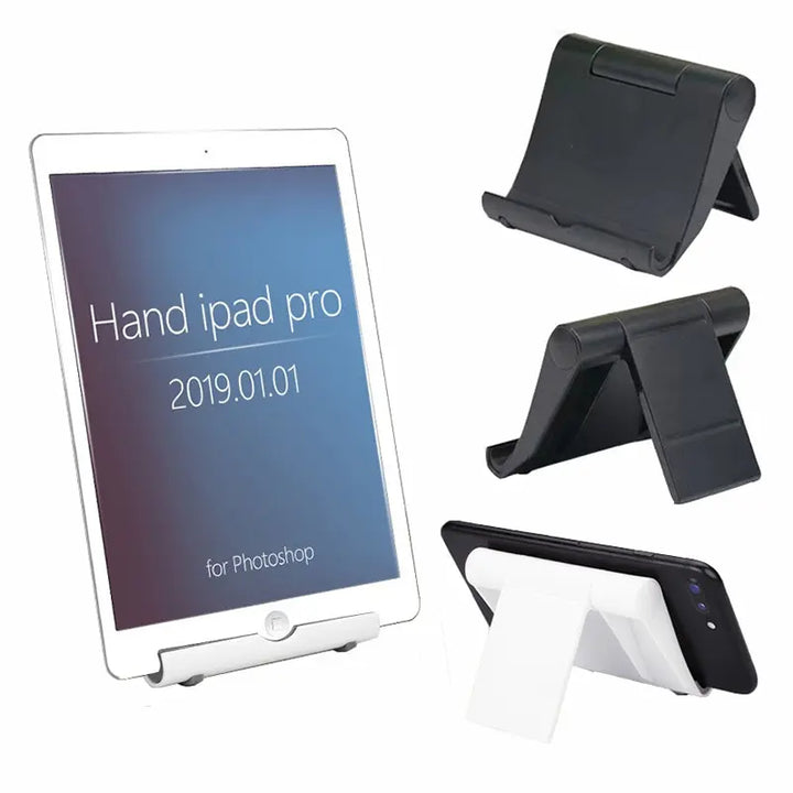 Foldable Desk Tablet Stands Mount Universal Stand for iPhone Xiaomi Notebook Holder for Macbook Air Pro Huawei Tablet Holder