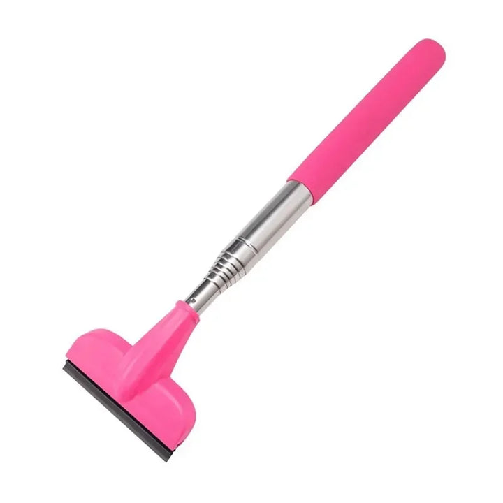 Rearview Mirror Wiper Retractable Handle Portable Rubber Squeegee Cleaning Tools Car Rearview Mirror Rain Remover for Vehicle