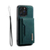 2 in 1 Detachable Back Cover For iPhone 16E 16 15 Plus 14 13 12 11 Pro Max Mini X XS Wallet Case with Card Holder Leather Pocket