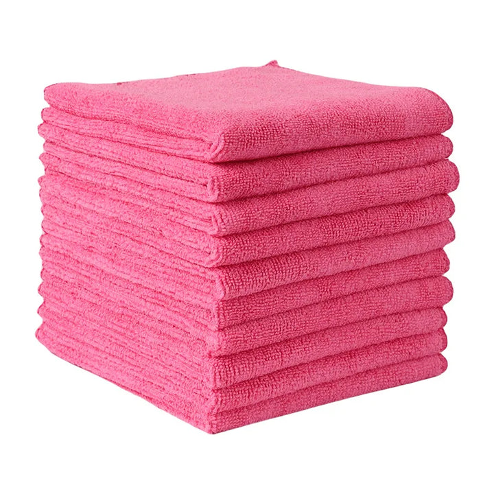 10/5/3/1pcs Thicken Microfiber Car Cleaning Towels Soft Quick Drying Windows Mirrors Wiping Rags Home Double Layer Clean Cloths