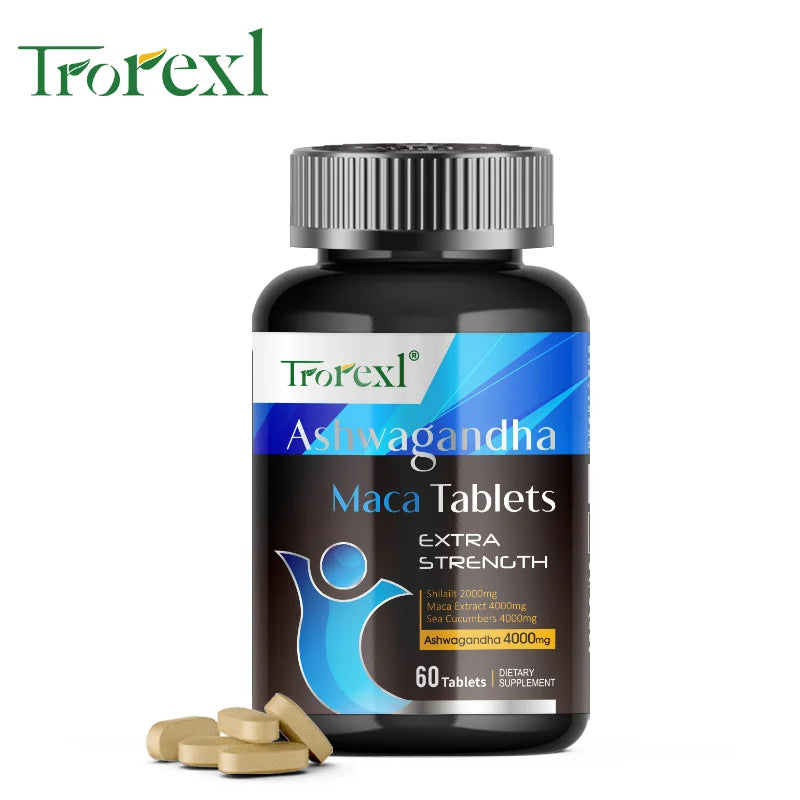 Ultimate Men's Enlargement Complex | 60 Capsules | Ashwagandha | Natural Energy & Stamina Booster | Clinically-Backed Formula