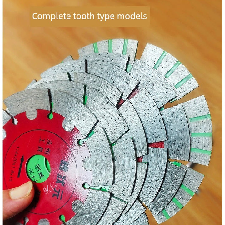 Slotted Cutting Disc Angle Grinder Cut Wall Chase Champion 190 Slotted Piece 195 Water and Electricity Marble Saw Blade 210 Concrete