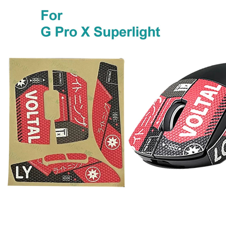 Mouse Grip Tape For Logitech G PRO X SUPERLIGHT Sticker Non Slip Suck Sweat Mouse Grip Sticker Compatible With Logitech G Pro
