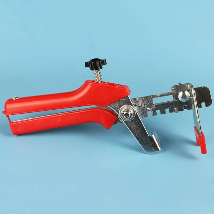 100pcs Tile Leveling System Clips Ceramic Spacers Straps With Piler Wadge For Tile Laying Wall Floor Construction Tools Building