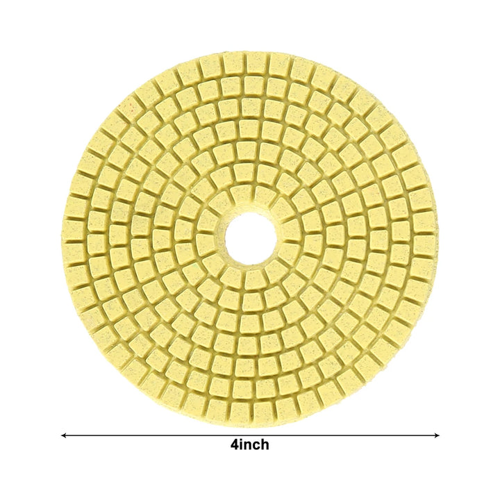 Diamond Polishing Pads Kit 4 Inch Polishing Wheel For Granite Stone Concrete Marble Polishing Tool Diamond Hand Polishing Pads
