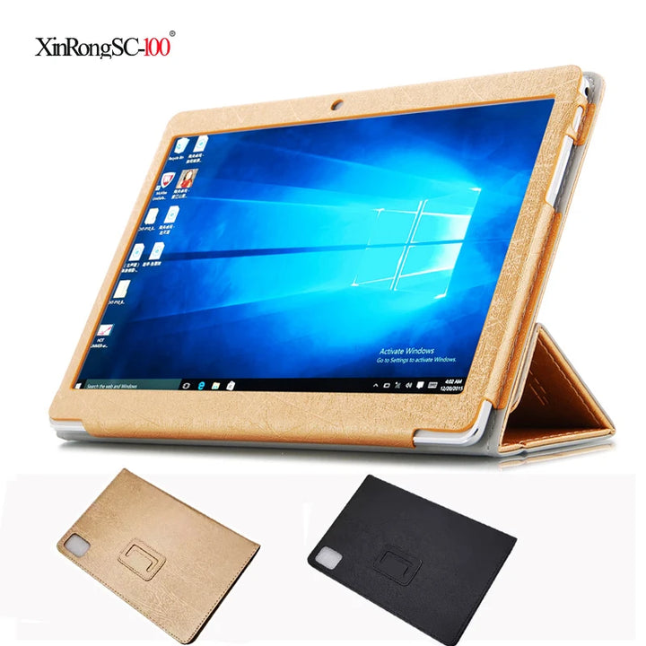 New PU case For BDF P37 Global Version New 10.1 Inch Android Tablets Octa Core 10.1" Tablet case Cover