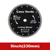 Casaverde 125/180/230mm Diamond Turbo Cutting Blade Granite Cutting Disc For Granite Marble Pavers Concrete Ceramic Dry Cutting