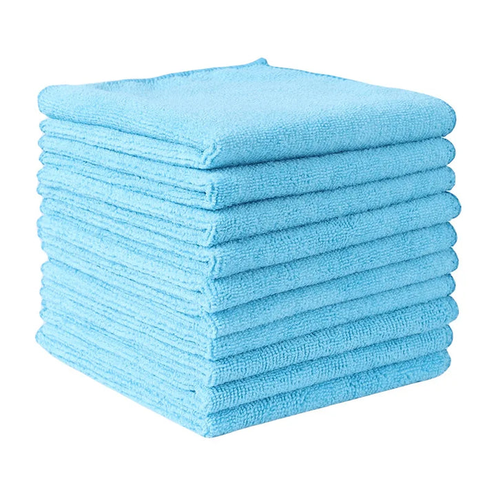 10/5/3/1pcs Thicken Microfiber Car Cleaning Towels Soft Quick Drying Windows Mirrors Wiping Rags Home Double Layer Clean Cloths
