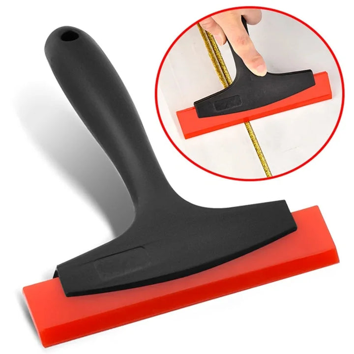 Rubber Squeegee Tile Gap Filling Cleaning Scraper Shovel Grout for Tiling Fixing Car Film Glass Snow Ice Trowel Remover