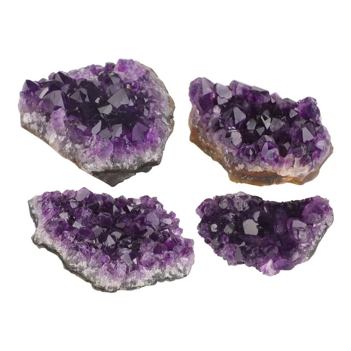 10-40g 1PC Amethyst Geode Natural Crystal Quartz Stone Specimen Mineral Decorative Bulk Irregular Shape Raw Stone Home Decor