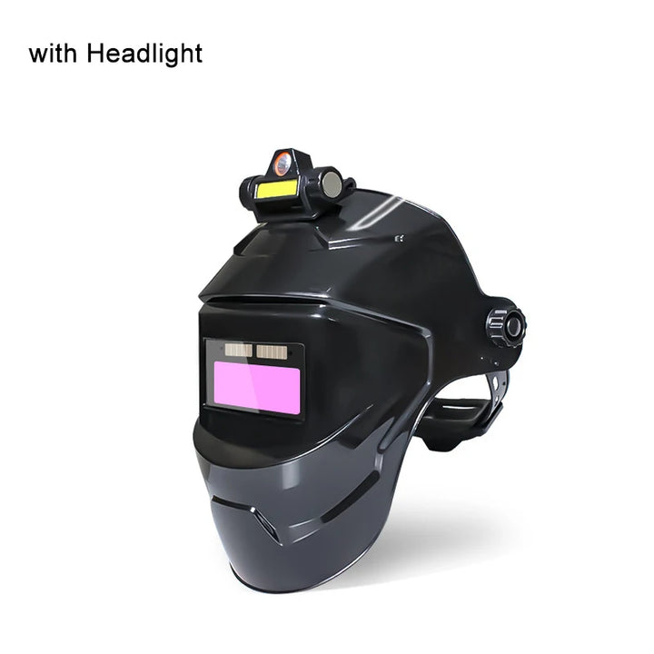 Automatic Welding Helmet Solar Powered Auto Darkening Hood with Adjustable Shade Range 4/9-13 for Mig Tig Arc Welder Mask