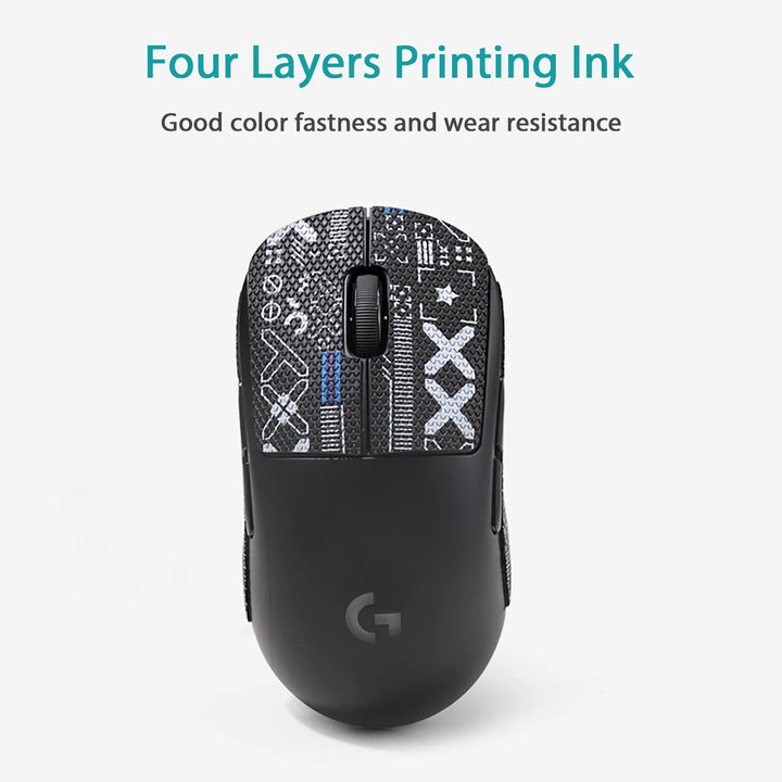 Mouse Grip Tape For Logitech G PRO X SUPERLIGHT Sticker Non Slip Suck Sweat Mouse Grip Sticker Compatible With Logitech G Pro