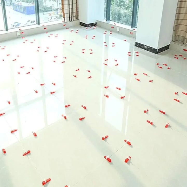 100-1500pcs Ceramic Tile Leveling System Clips Spacers Straps Kit Set For Tile Laying Floor Wall Construction Tools Building