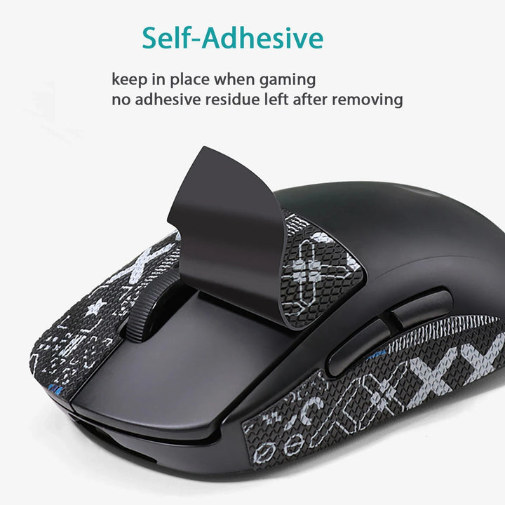 Mouse Grip Tape For Logitech G PRO X SUPERLIGHT Sticker Non Slip Suck Sweat Mouse Grip Sticker Compatible With Logitech G Pro