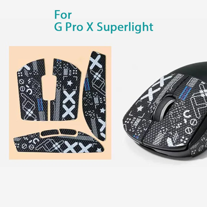 Mouse Grip Tape For Logitech G PRO X SUPERLIGHT Sticker Non Slip Suck Sweat Mouse Grip Sticker Compatible With Logitech G Pro