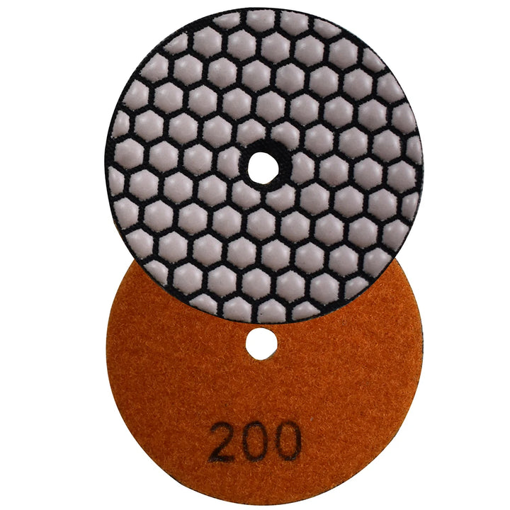 3" 4" 5" 6" Diamond Polishing Pads Dry and Wet Buff Disc for Sanding Marble Granite Concrete Abrasive Grinding Set 80mm-150mm